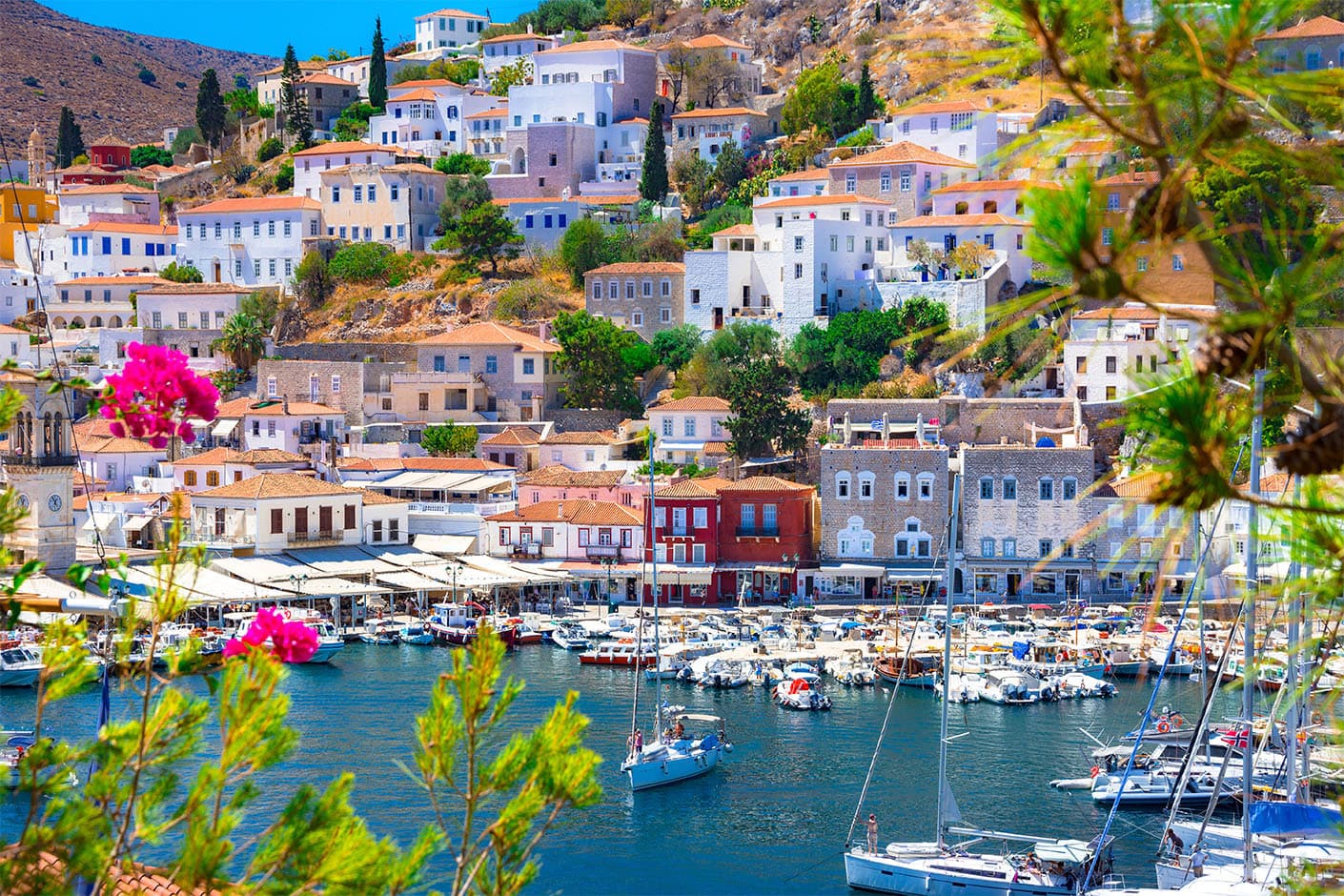 Escape to iconic Hydra and discover the island's artistic soul by land and sea